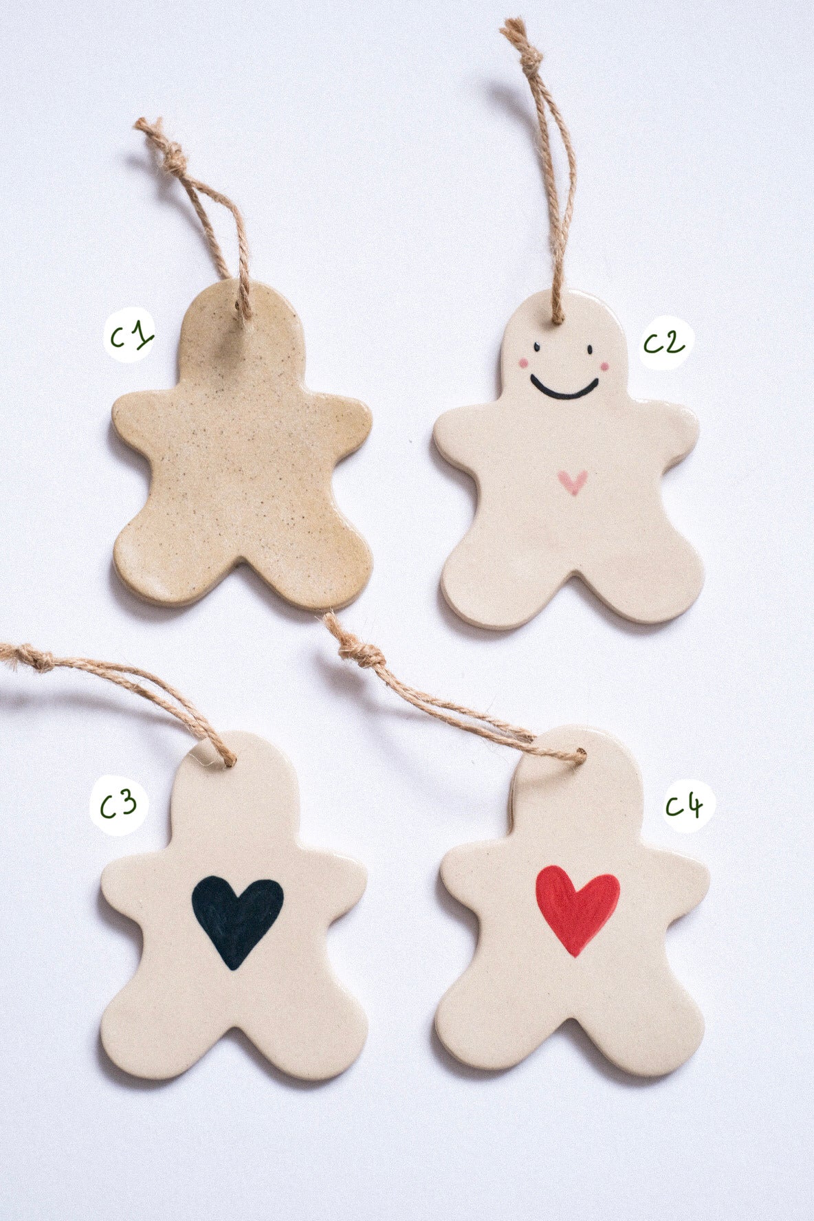 🎁 Décorations de Noël en grès