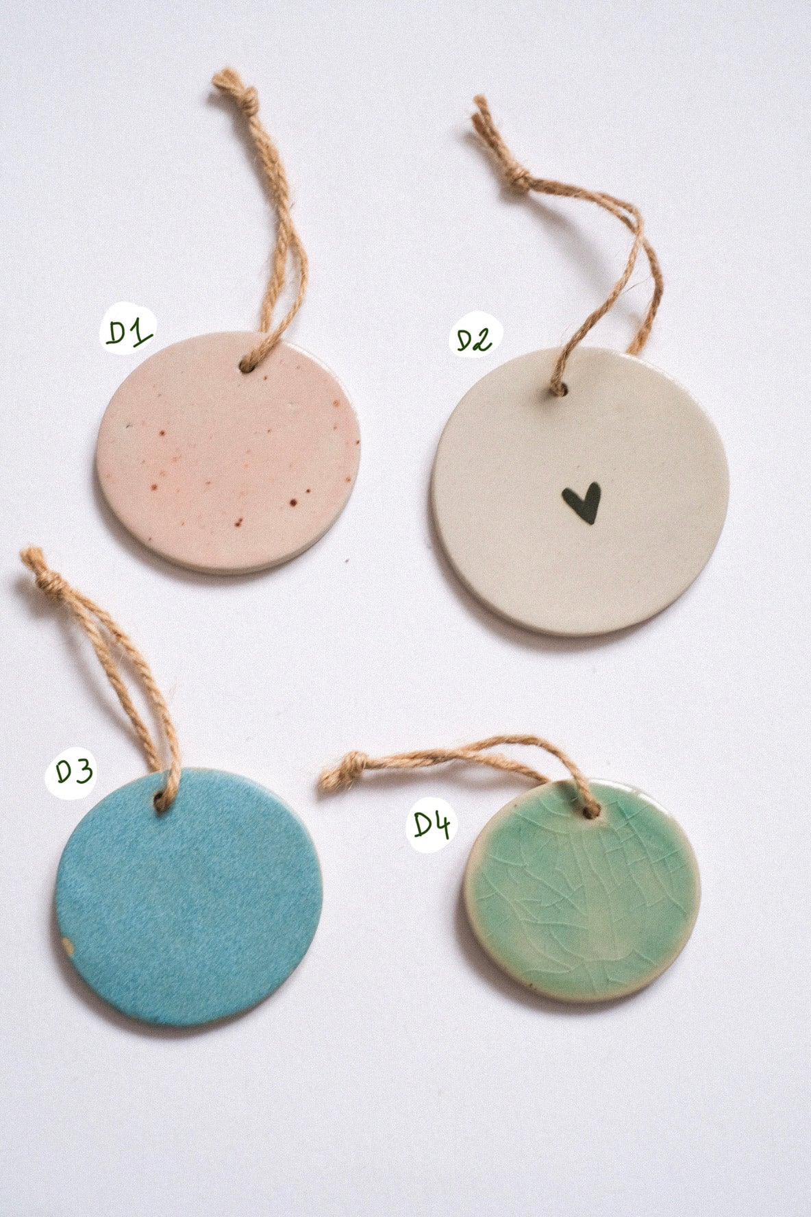 🎁 Décorations de Noël en grès