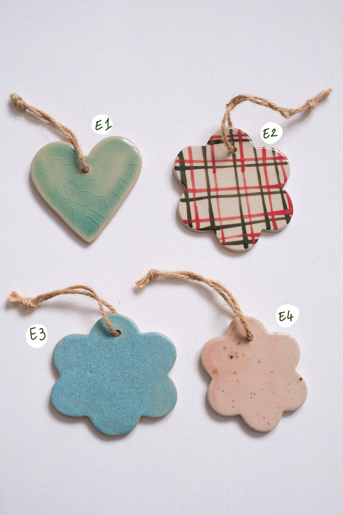 🎁 Décorations de Noël en grès