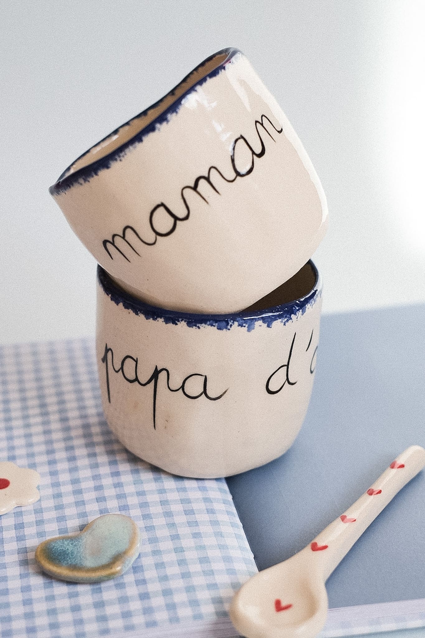 Précommande / Mug céramique inspiré bol breton amour