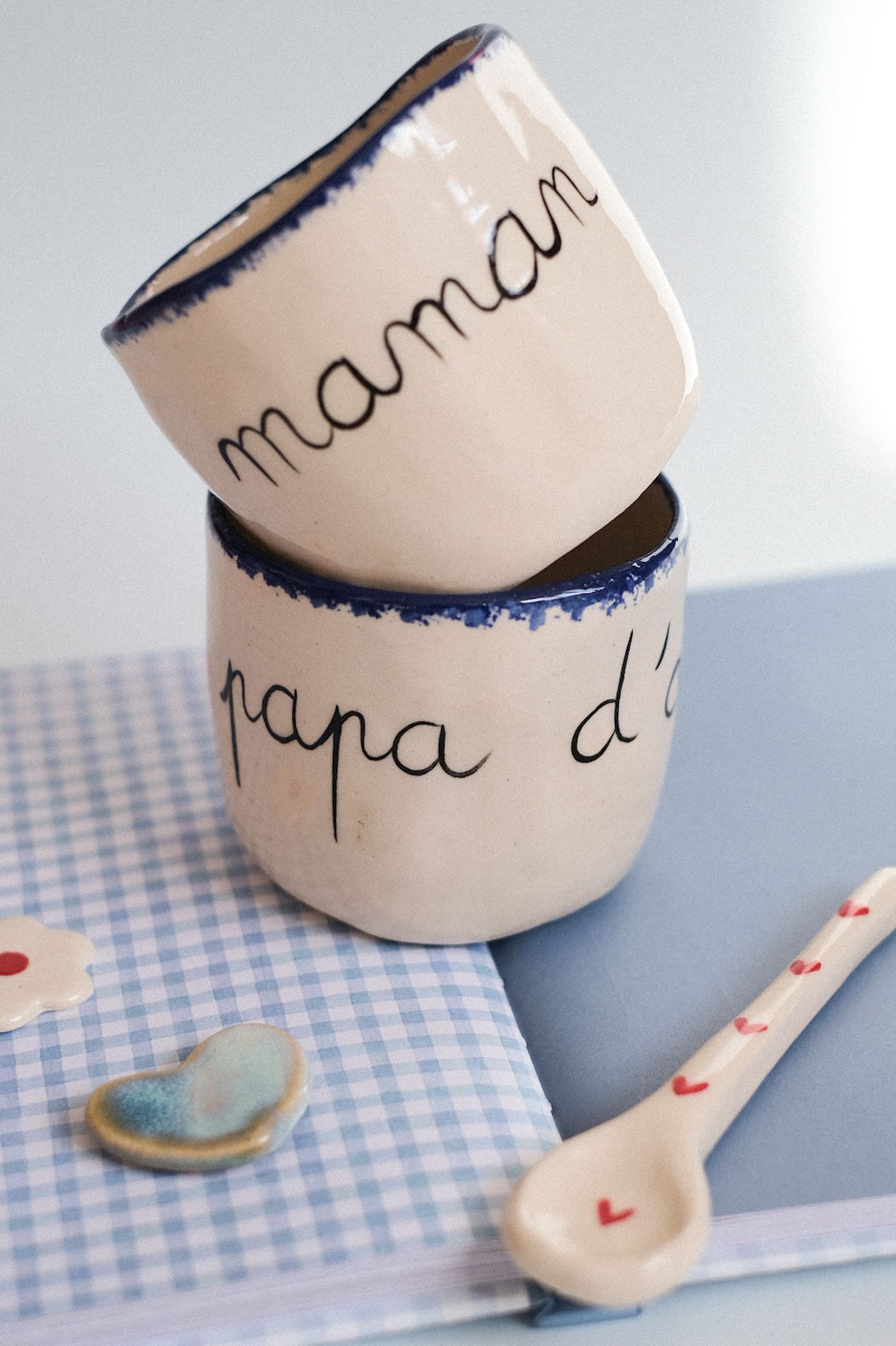 Précommande / Mug céramique inspiré bol breton amour