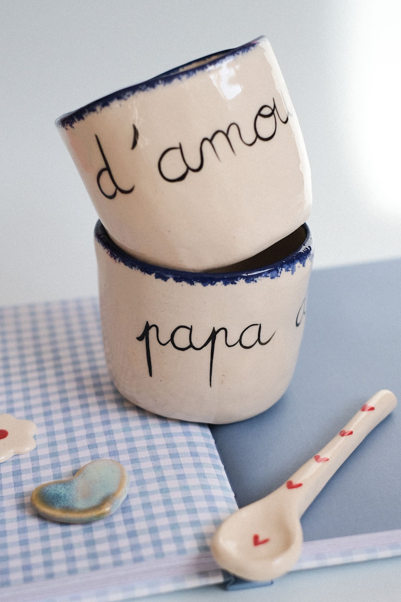 Précommande / Mug céramique inspiré bol breton amour