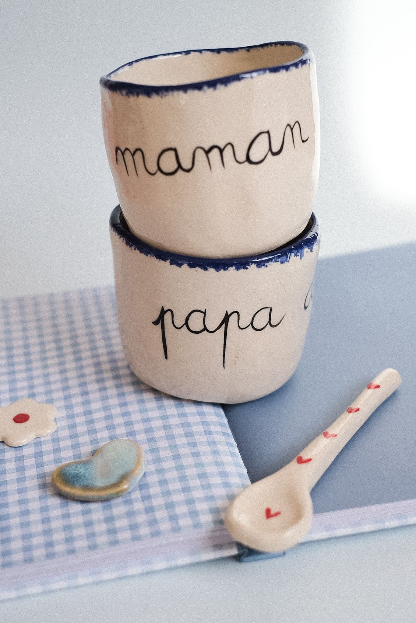 Précommande / Mug céramique inspiré bol breton amour