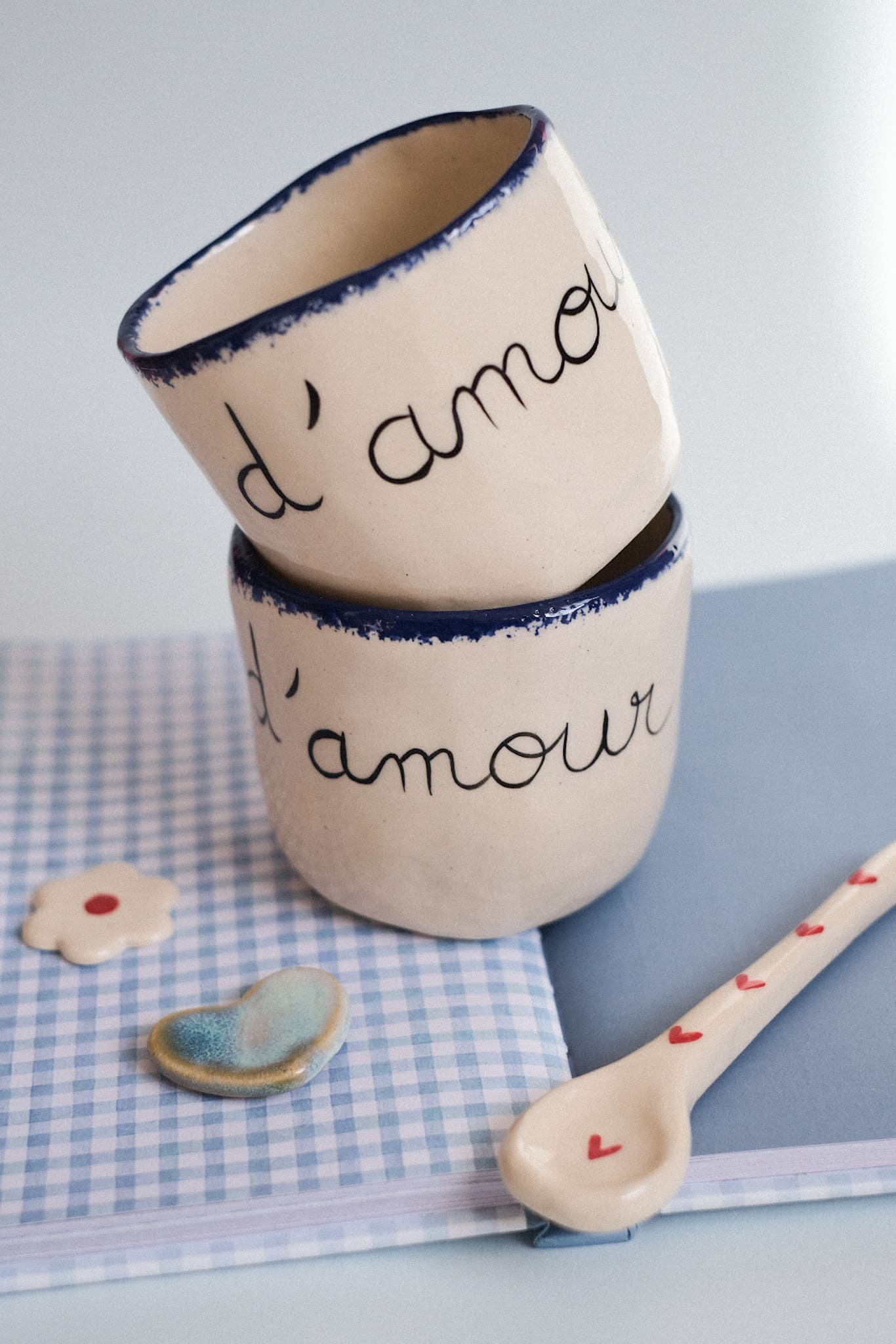 Précommande / Mug céramique inspiré bol breton amour