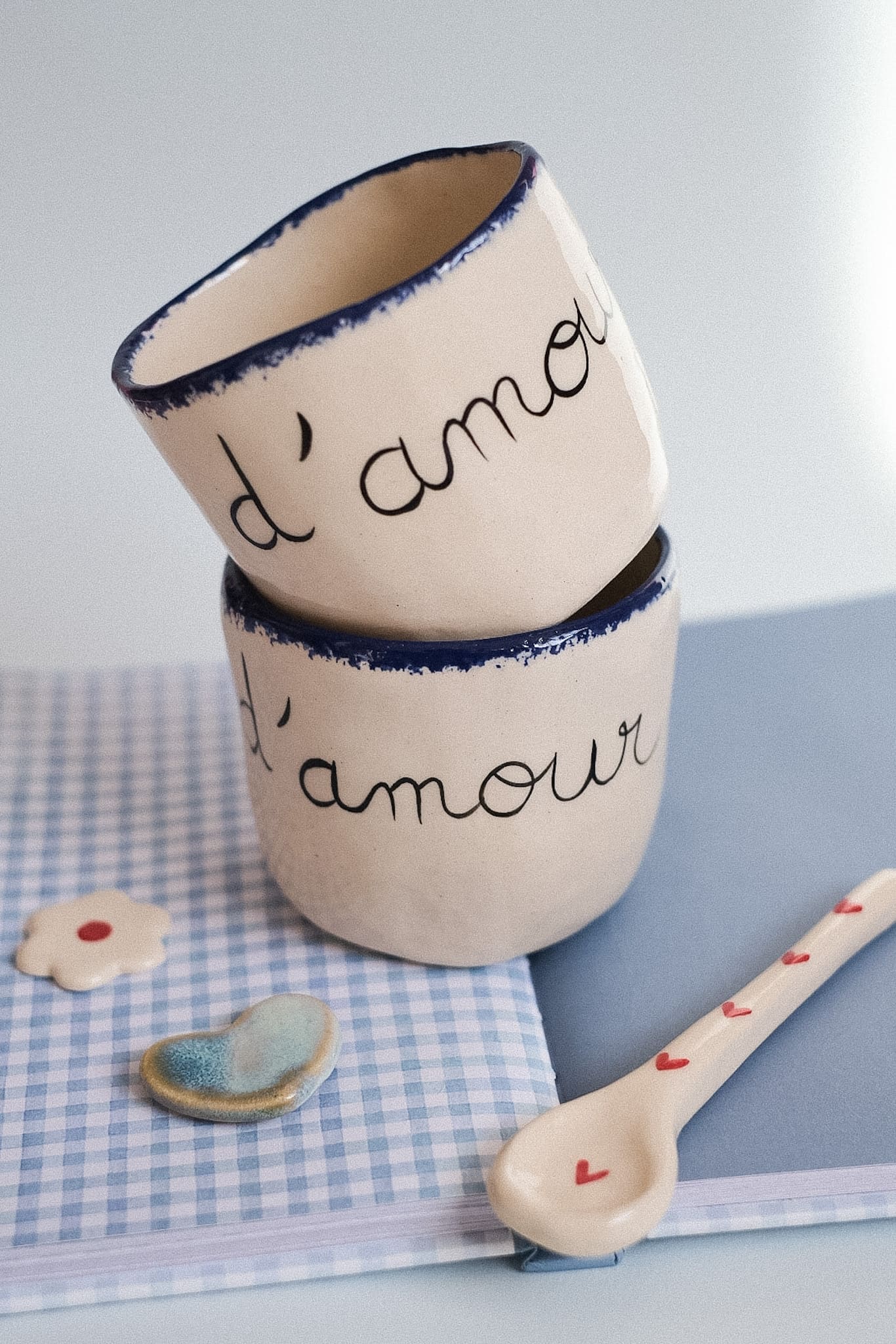 Précommande / Mug céramique inspiré bol breton amour