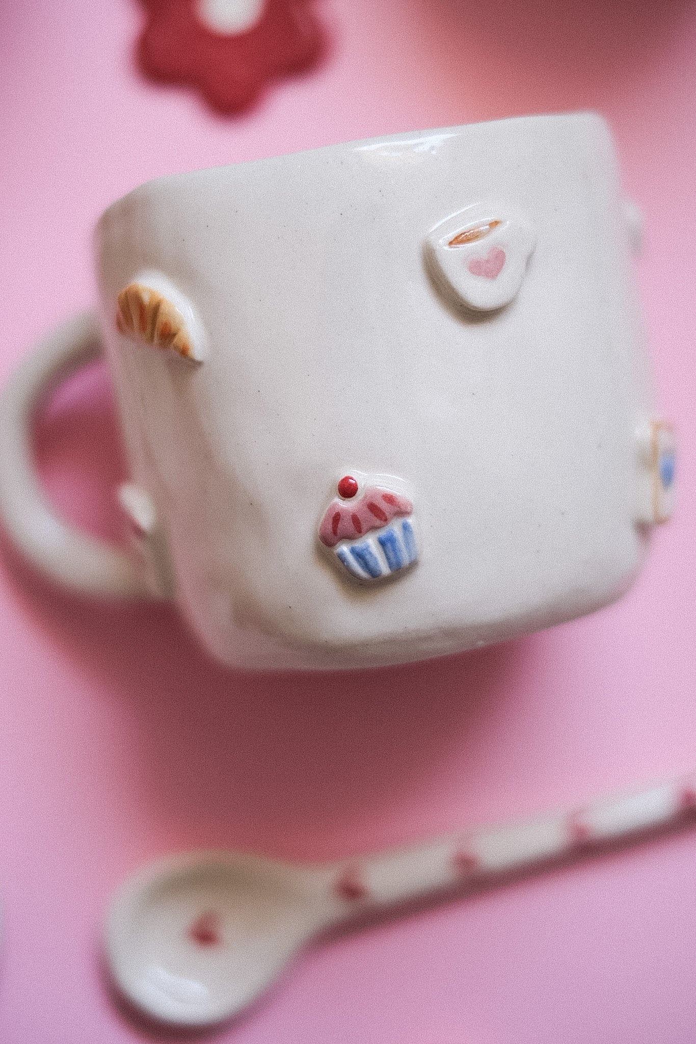 Mug en céramique petit déjeuner