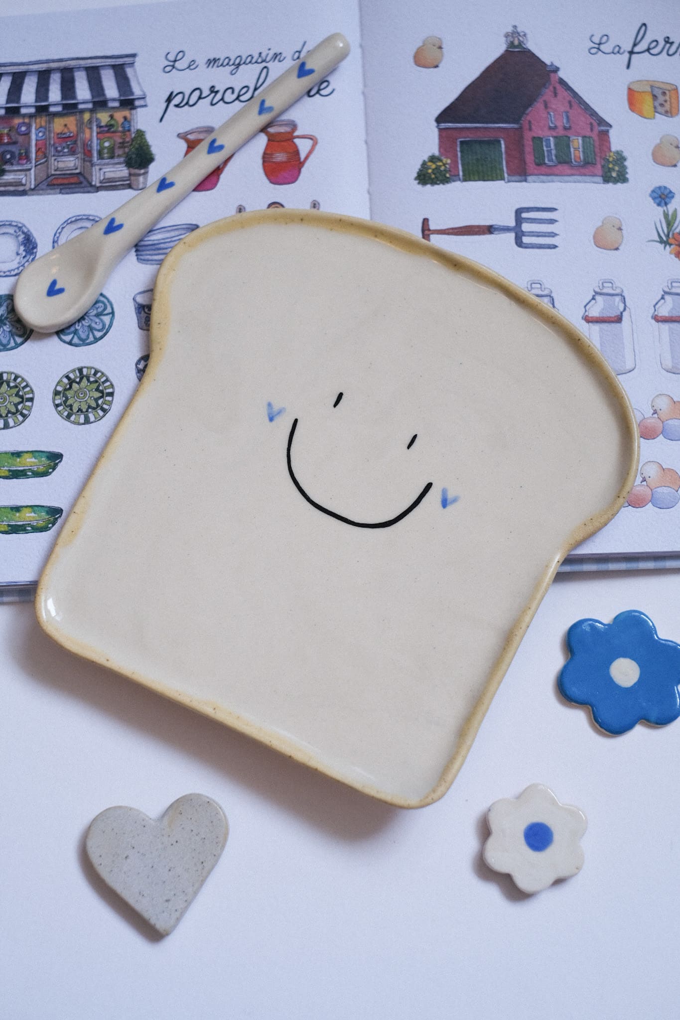 Grande Tartine XL - Céramique Artisanale 🍞🩷