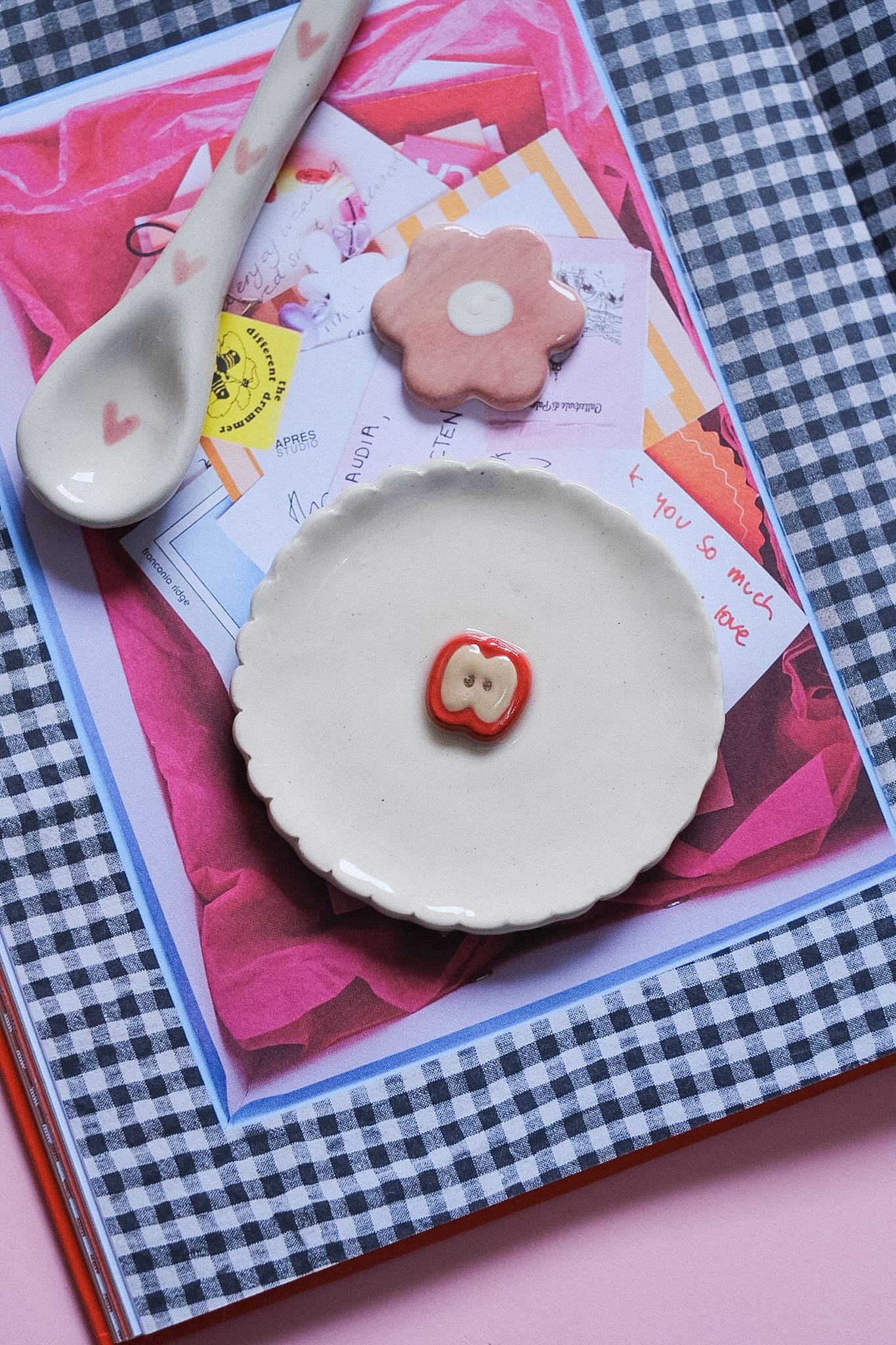Petite coupelle en céramique mini motif relief