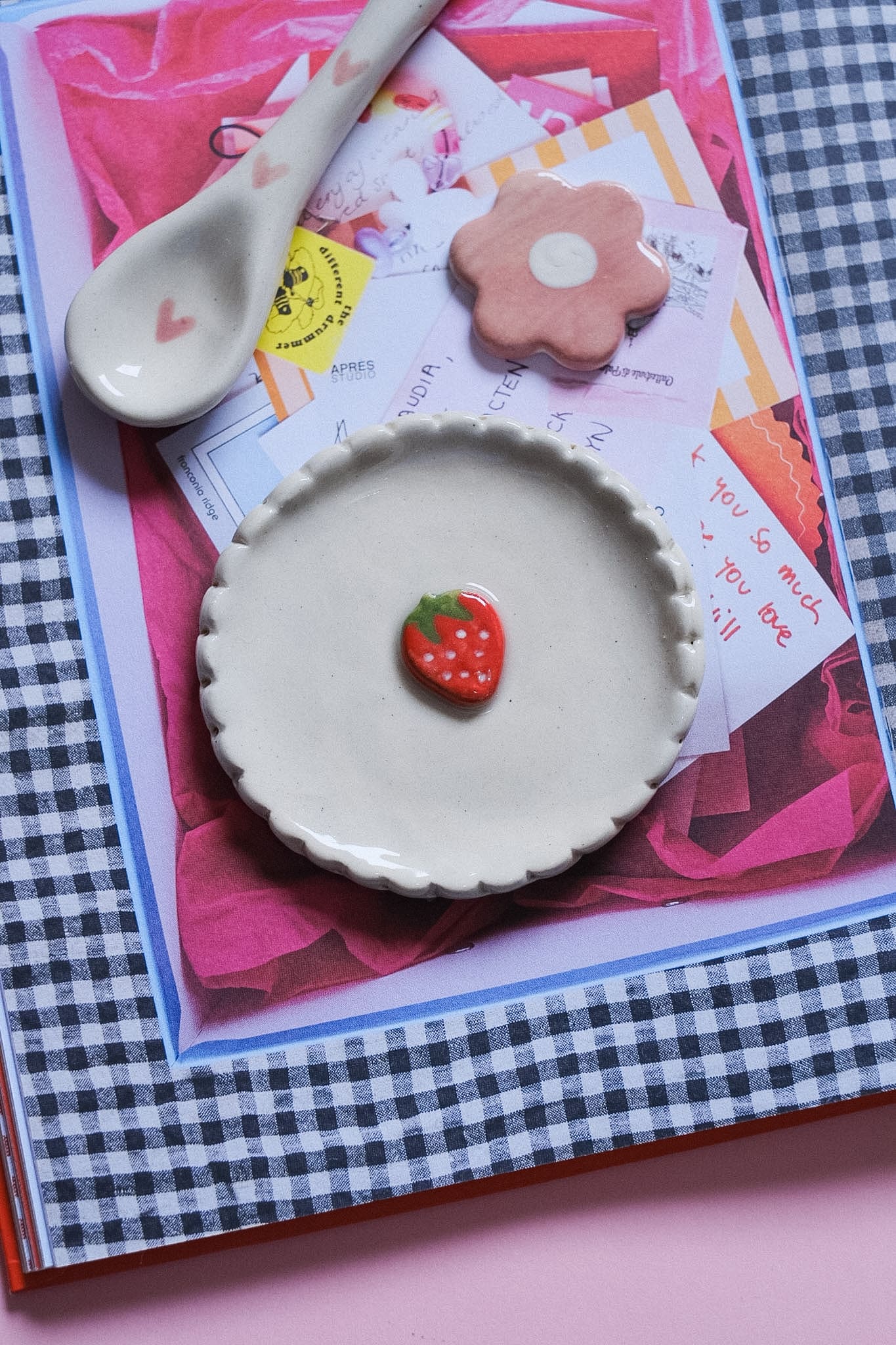 Petite coupelle en céramique mini motif relief