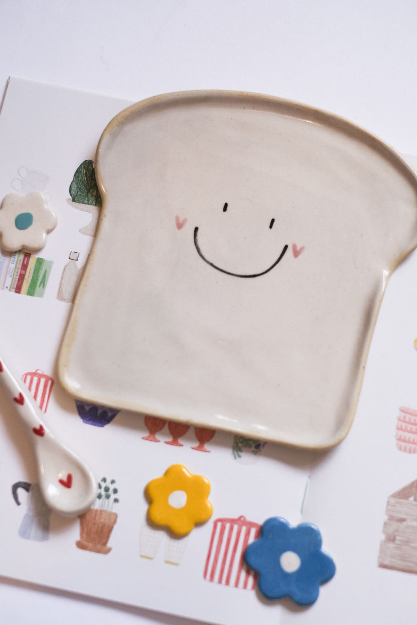 Grande Tartine XL - Céramique Artisanale 🍞🩷