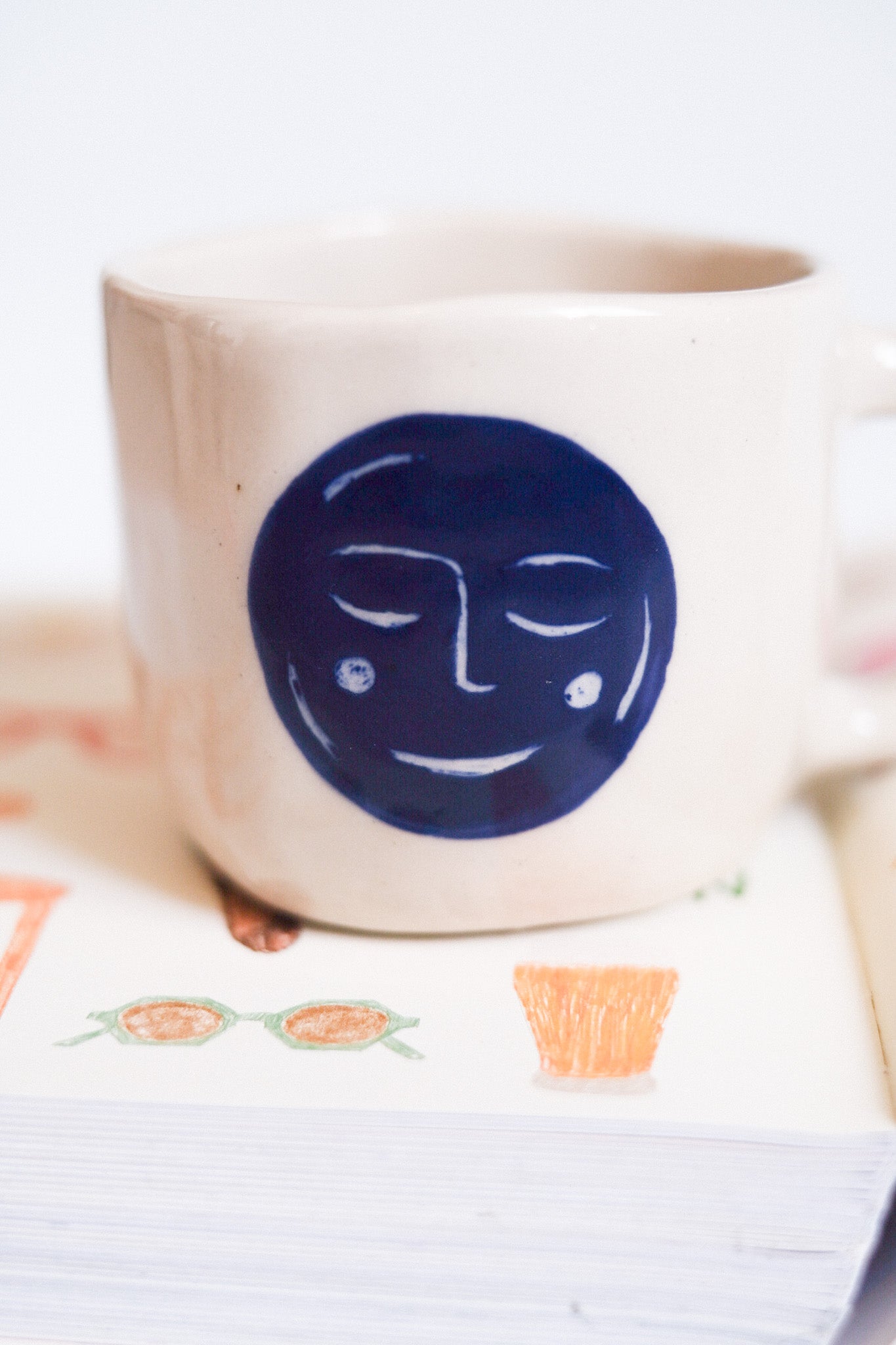 IMPARFAITS / Mug céramique soleil lune