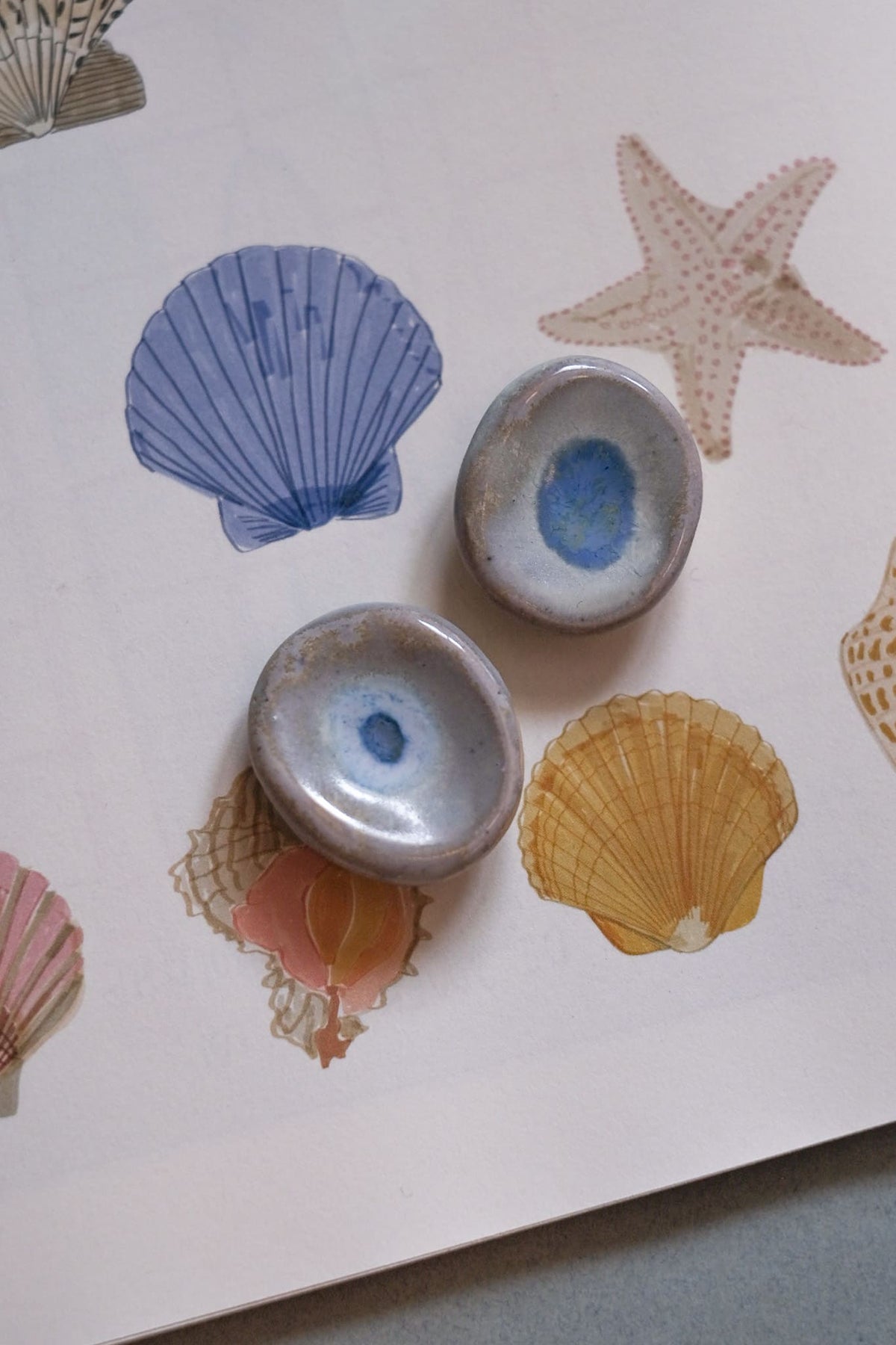 Pierre d'apaisement – Worry Stone en céramique