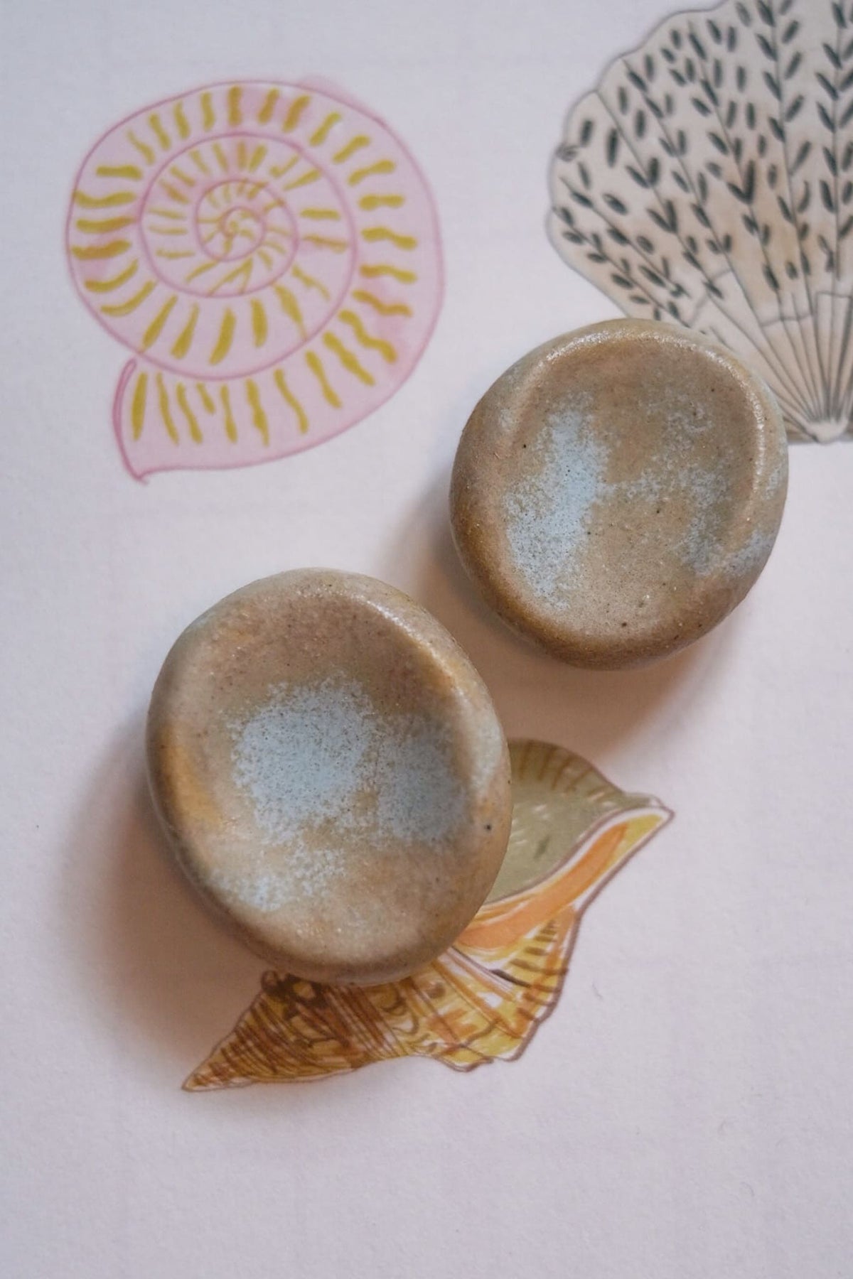 Pierre d'apaisement – Worry Stone en céramique