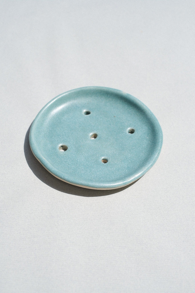 Porte-Savon Rond en Céramique