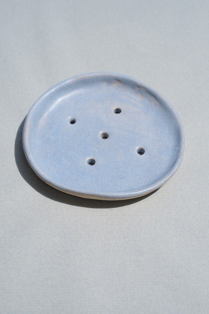 Porte-Savon Rond en Céramique