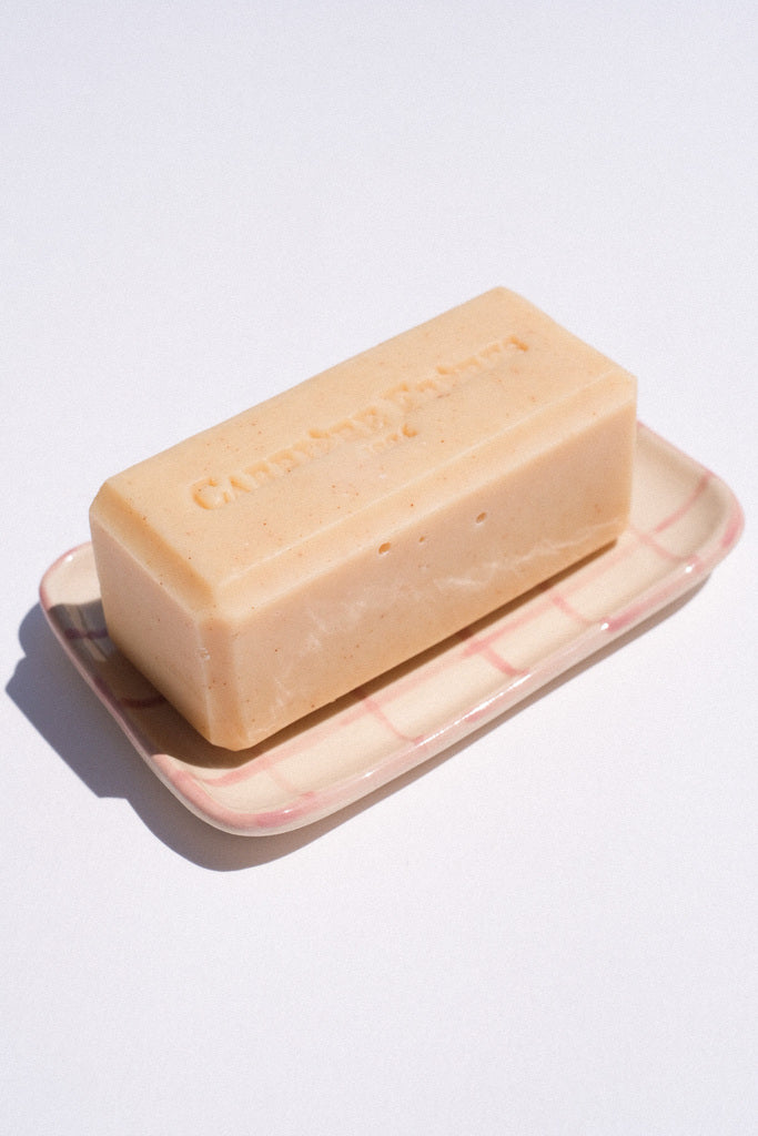 Porte-Savon Céramique Artisanale - Esprit Carreaux Rétro