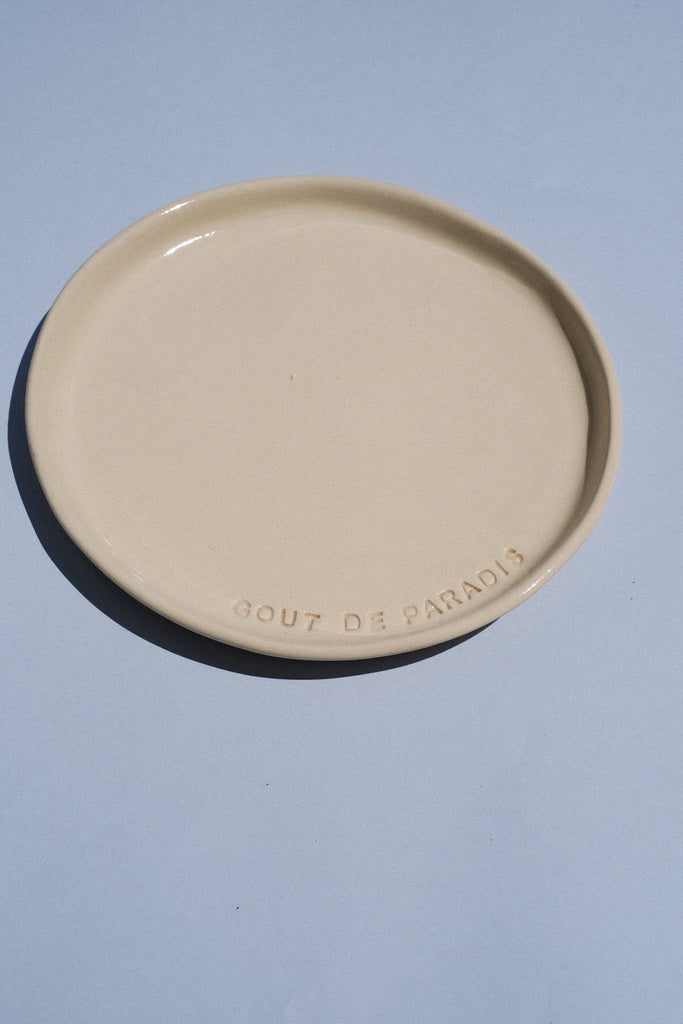 Assiettes à message d'été – Édition “Summer Sable chaud”