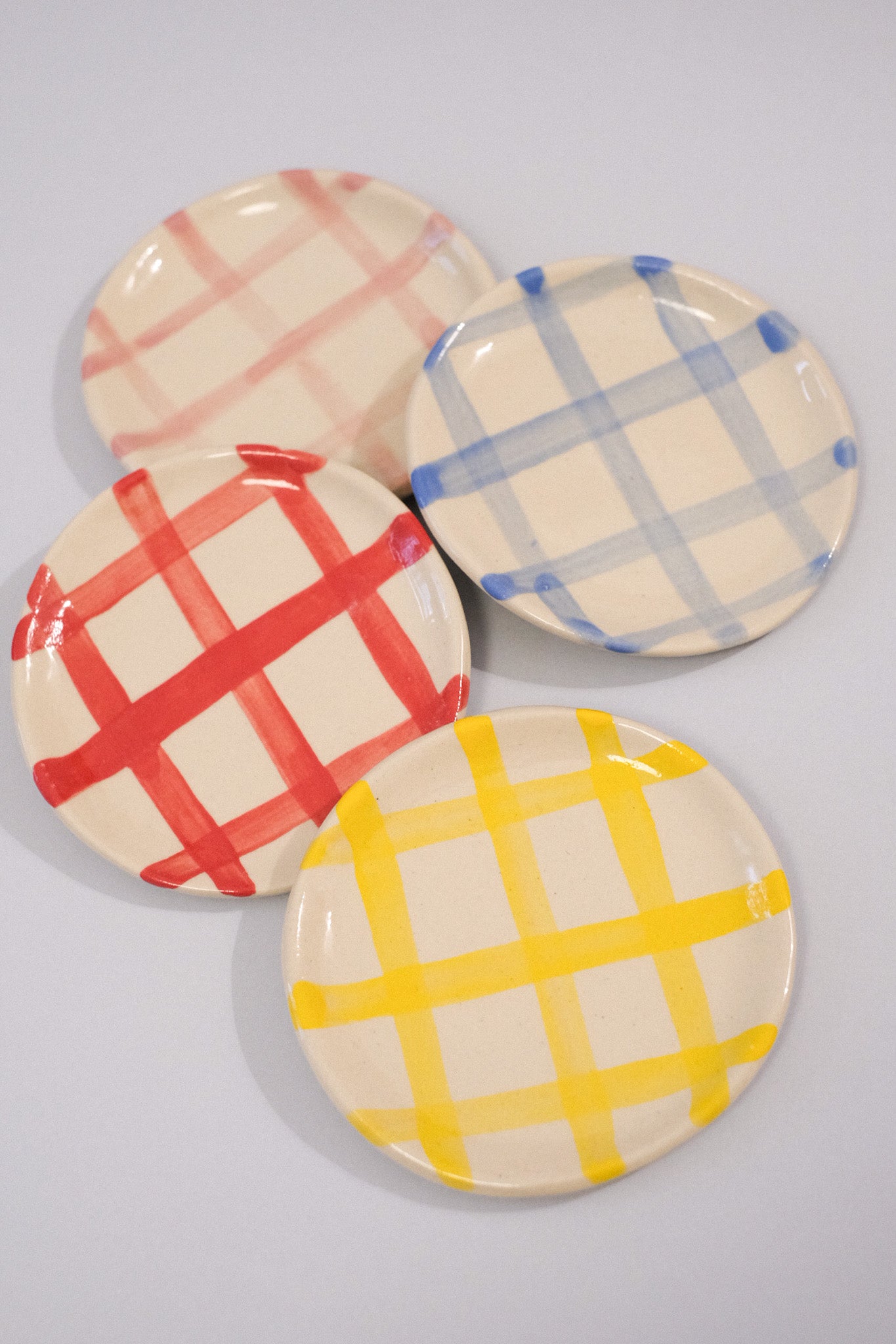 Coupelles à carreaux – Motif vichy