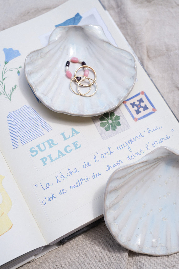 🐚 Coupelle coquillage – Reflets nacrés