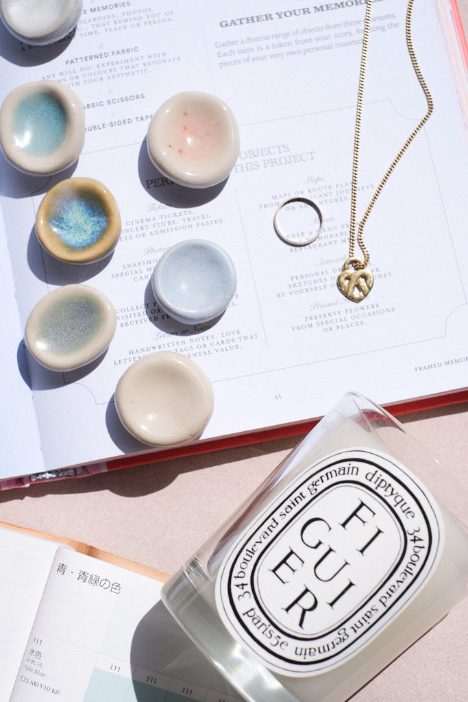 Pierre d'apaisement – Worry Stone en céramique
