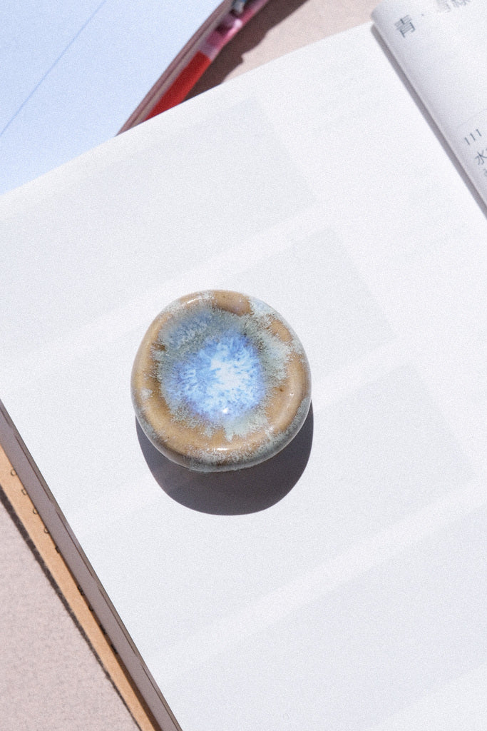 Pierre d'apaisement – Worry Stone en céramique