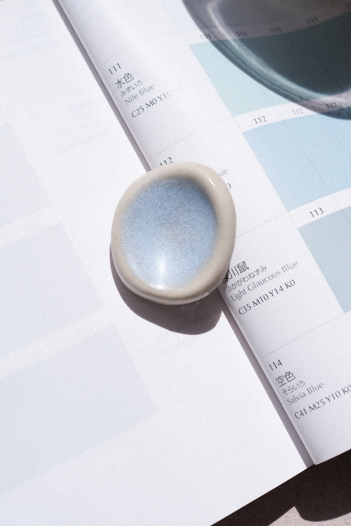 Pierre d'apaisement – Worry Stone en céramique