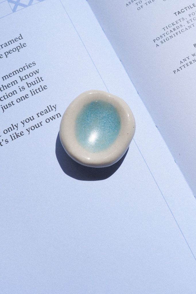 Pierre d'apaisement – Worry Stone en céramique