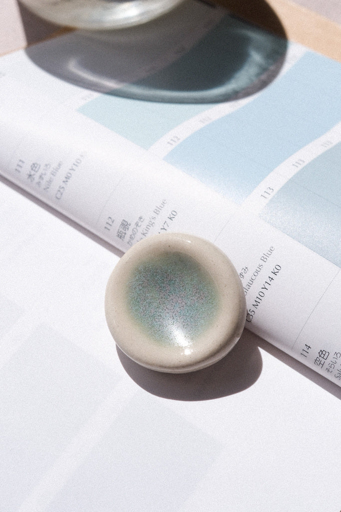 Pierre d'apaisement – Worry Stone en céramique