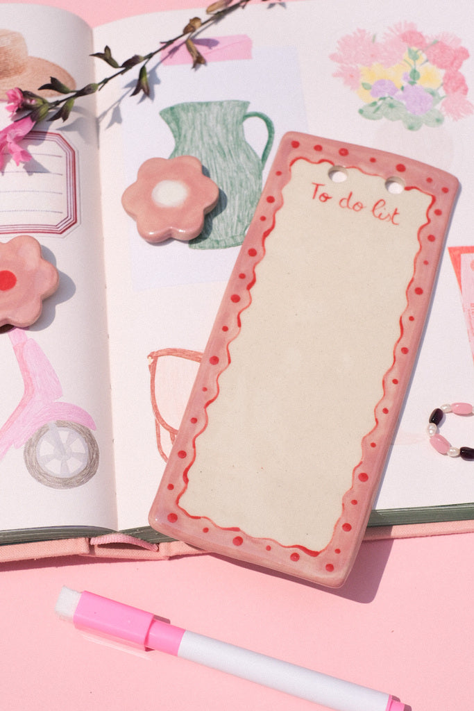 To do list céramique – effaçable & réutilisable