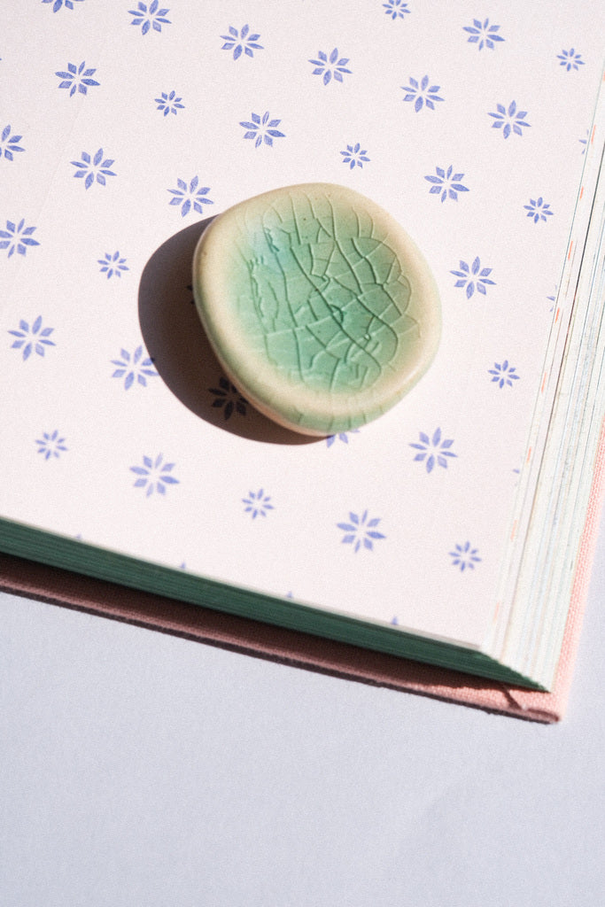 Pierre d'apaisement – Worry Stone en céramique