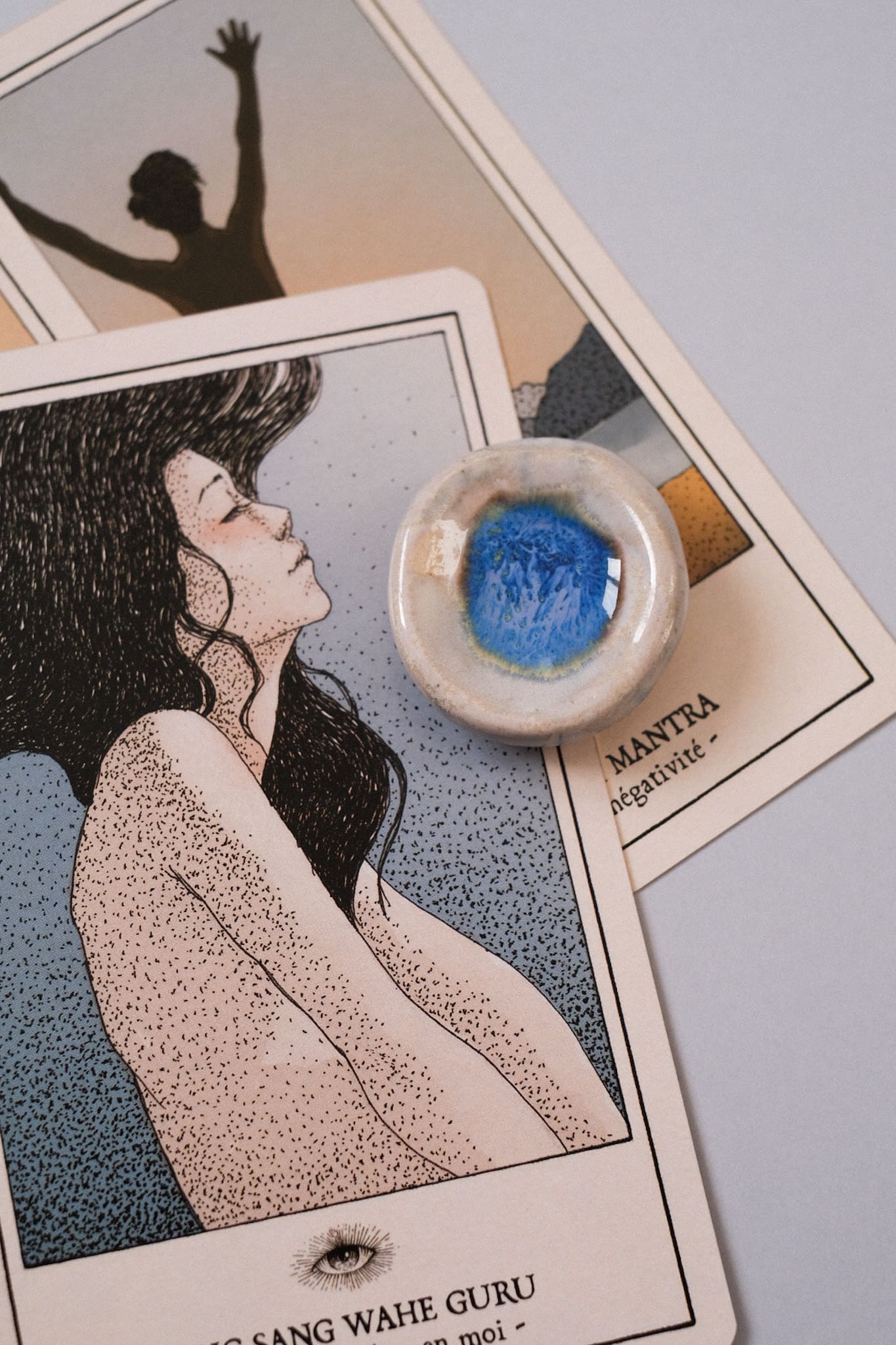 Pierre d’apaisement XL en céramique / Worry Stone