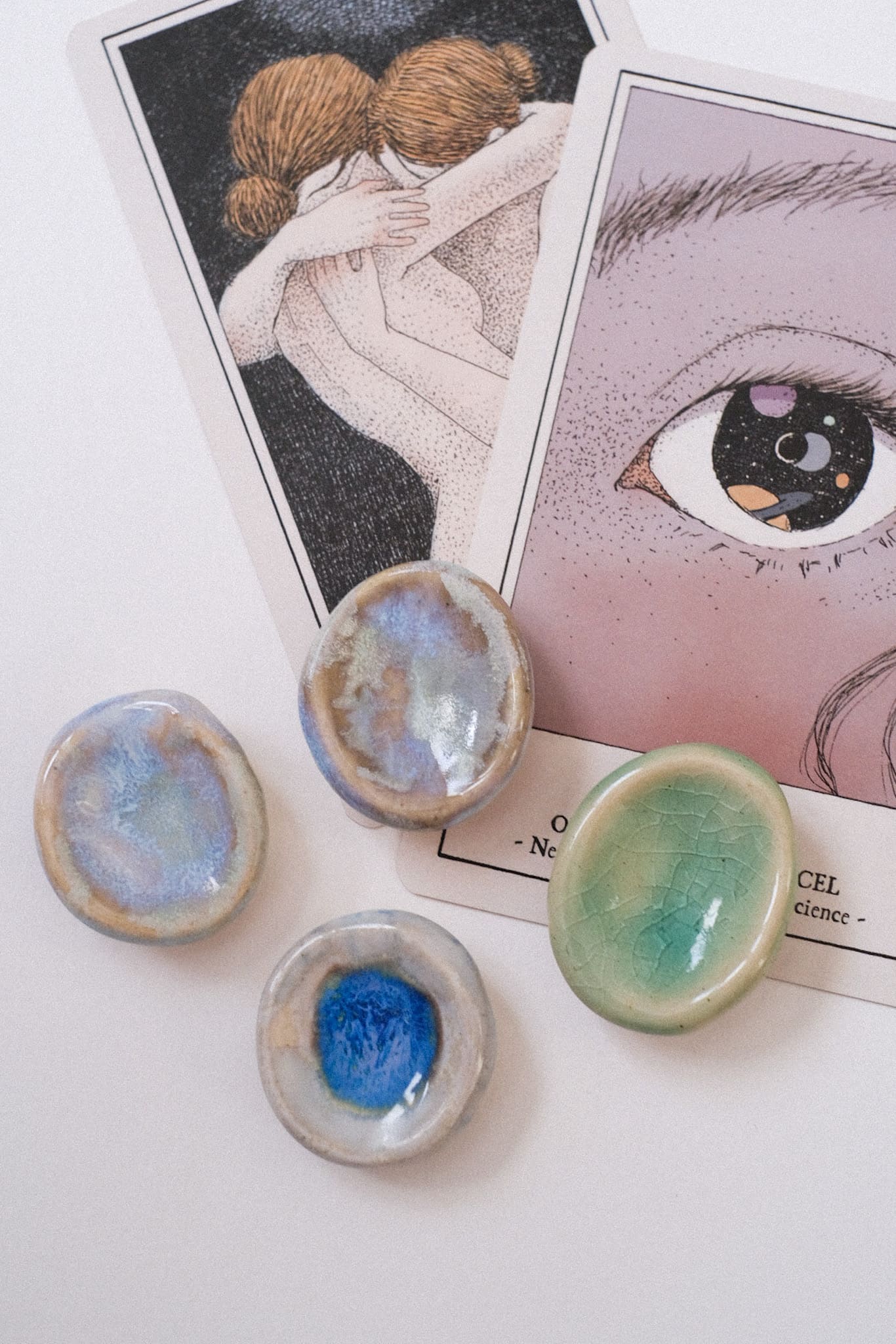 Pierre d’apaisement XL en céramique / Worry Stone