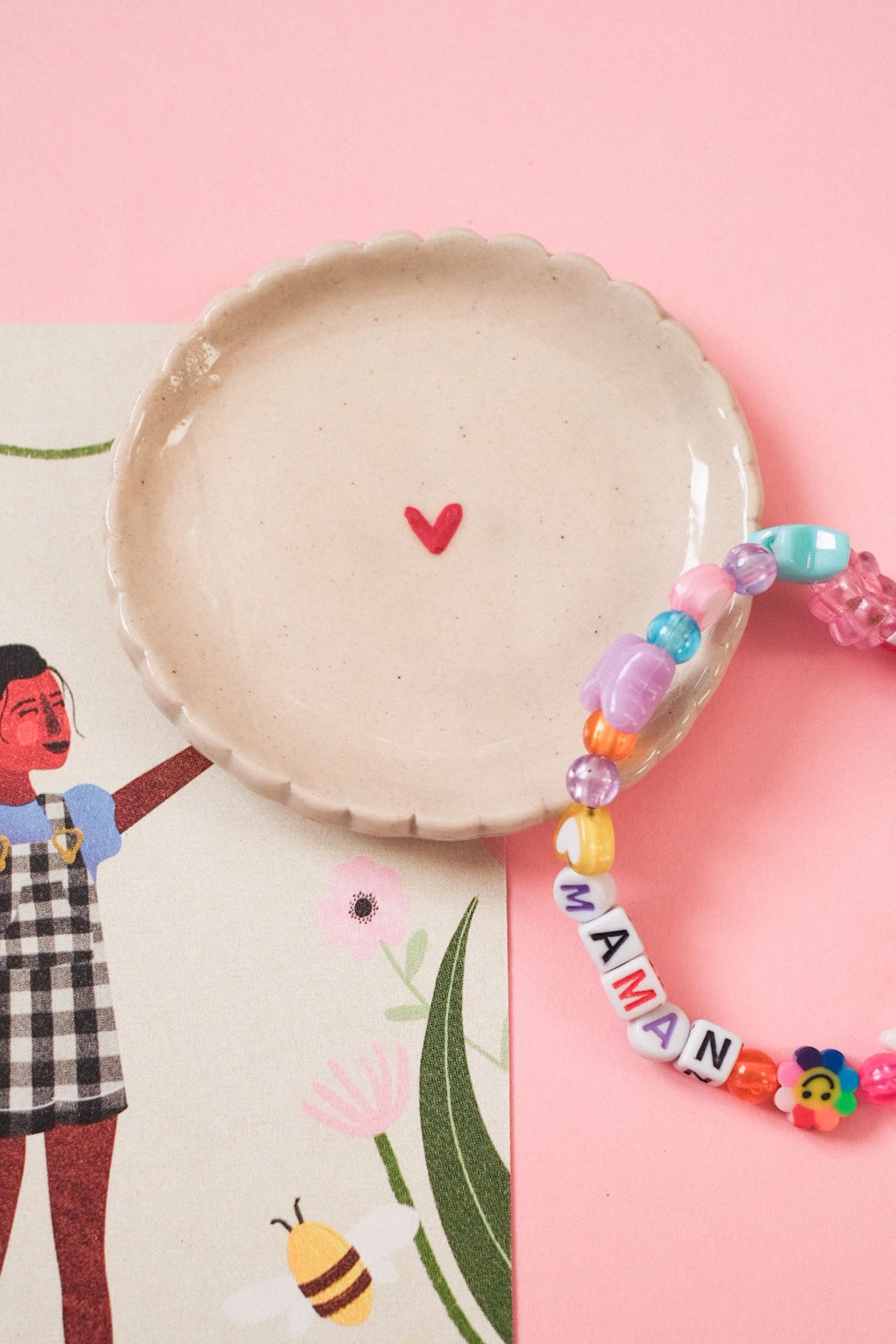 Mini coupelle bijoux petit cœur