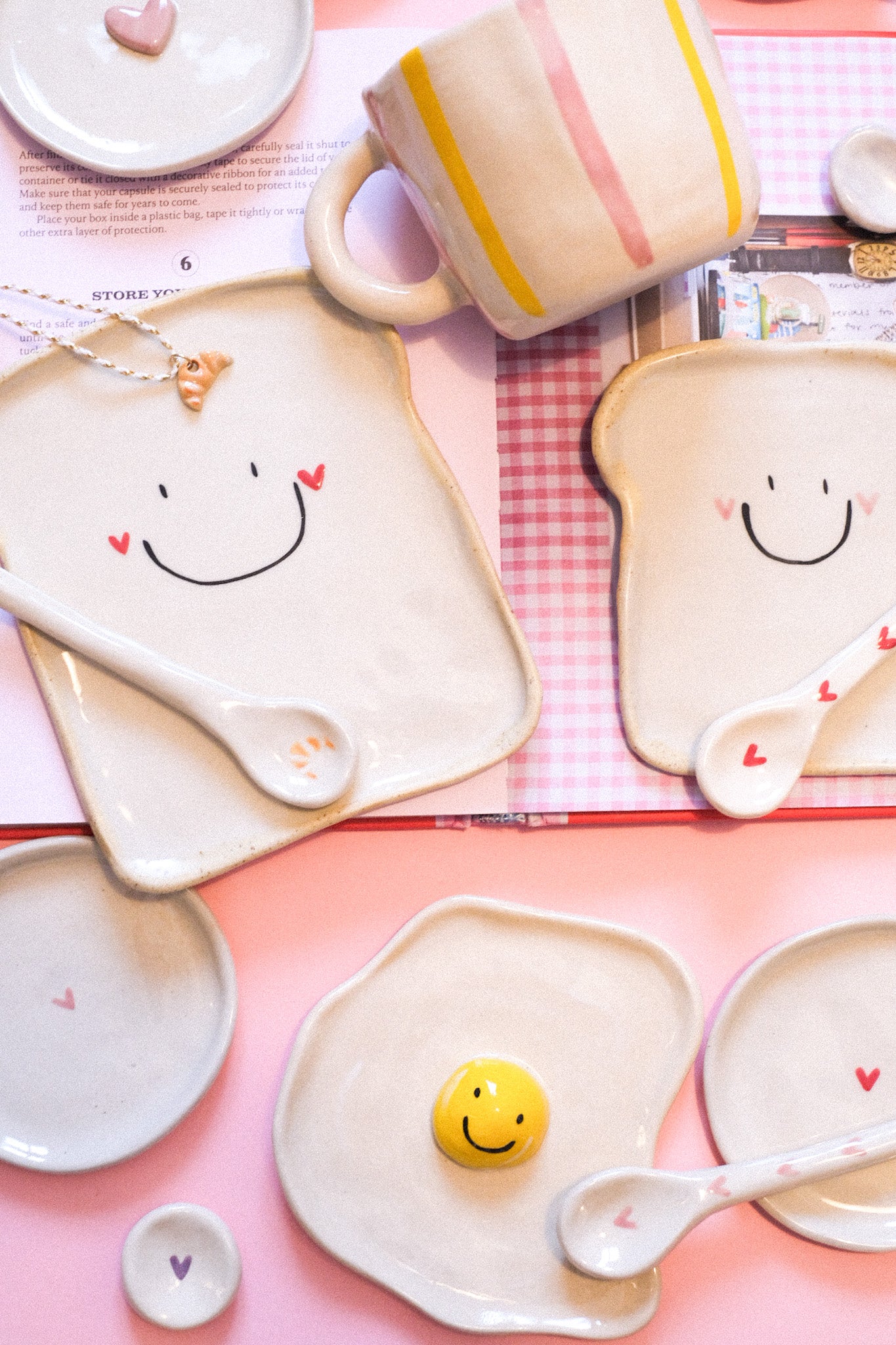 Carte cadeau à imprimer – Céramique artisanale Bleu Clémentine