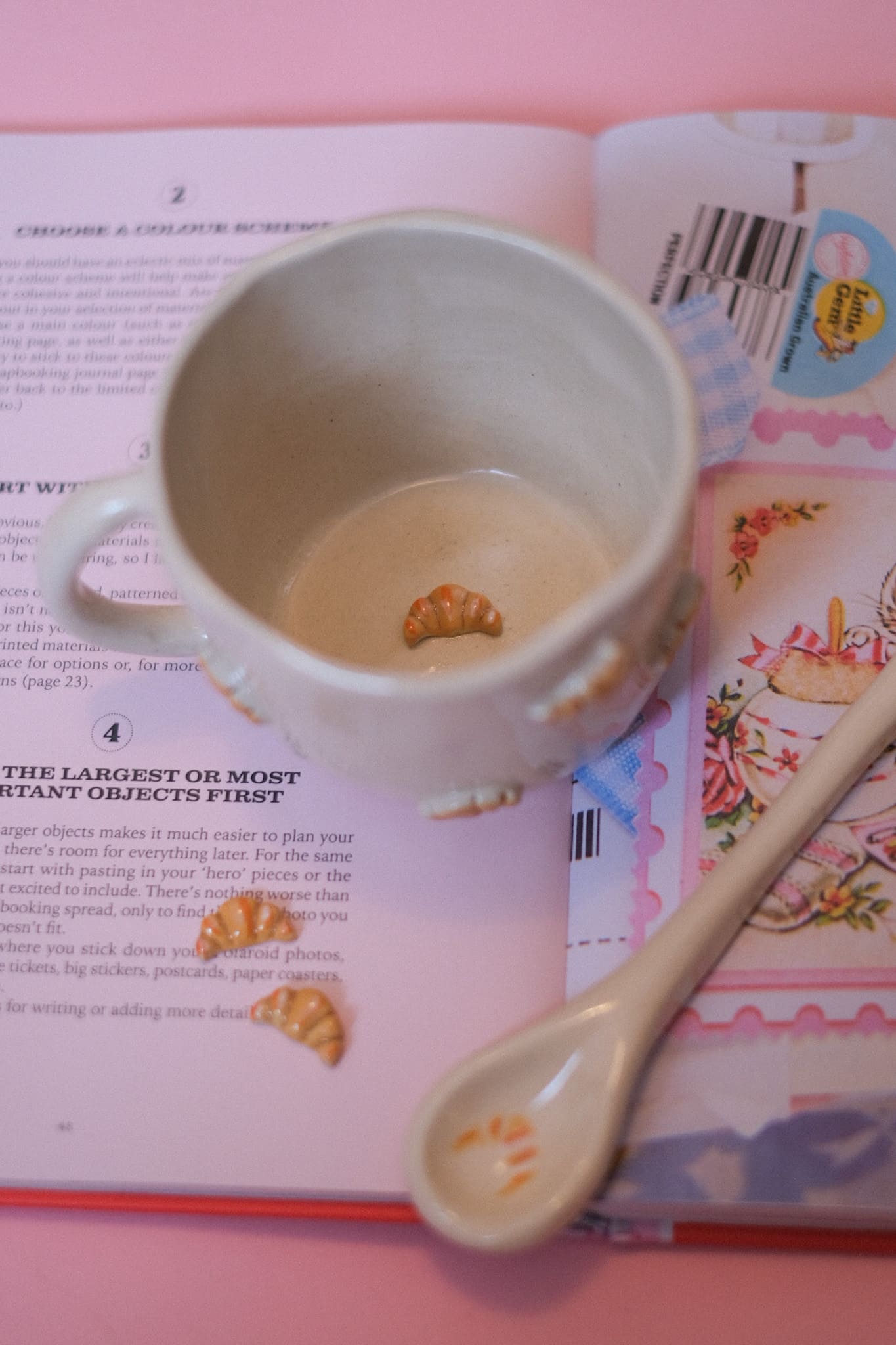 🥐 Mug artisanal Croissants du matin