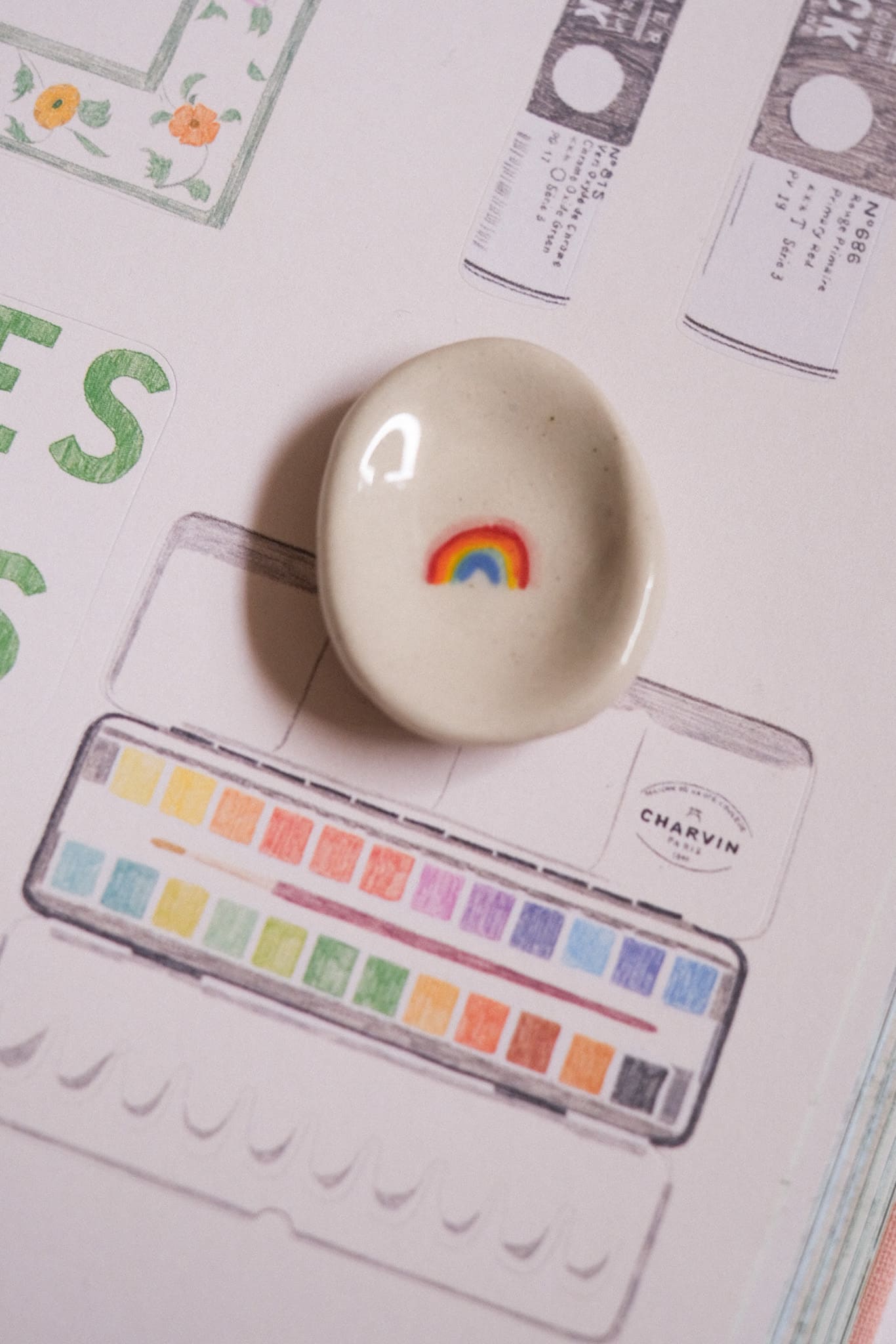 Pierres d’apaisement à motifs