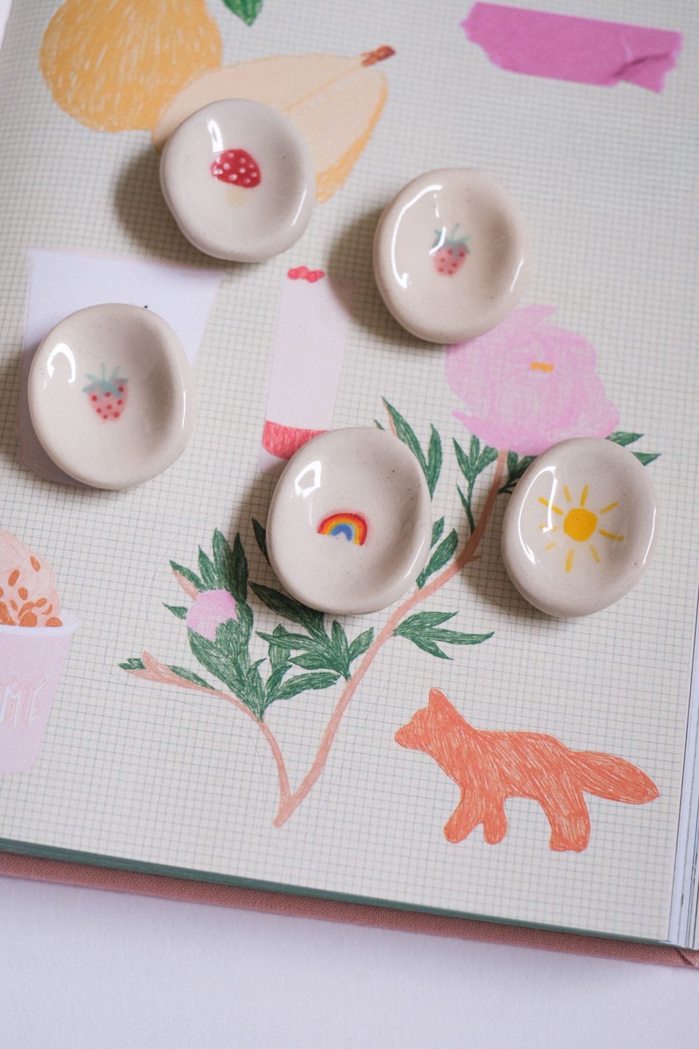 Pierres d’apaisement à motifs