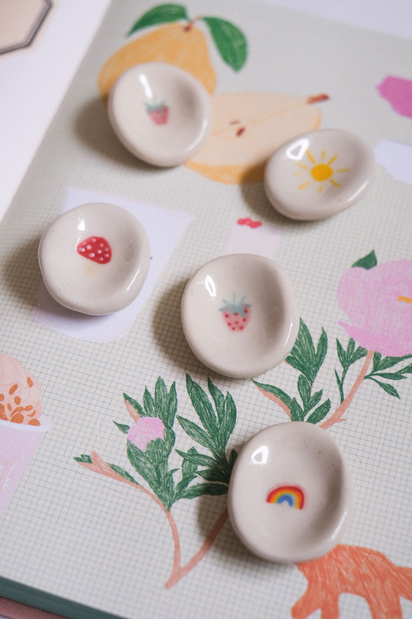 Pierres d’apaisement à motifs