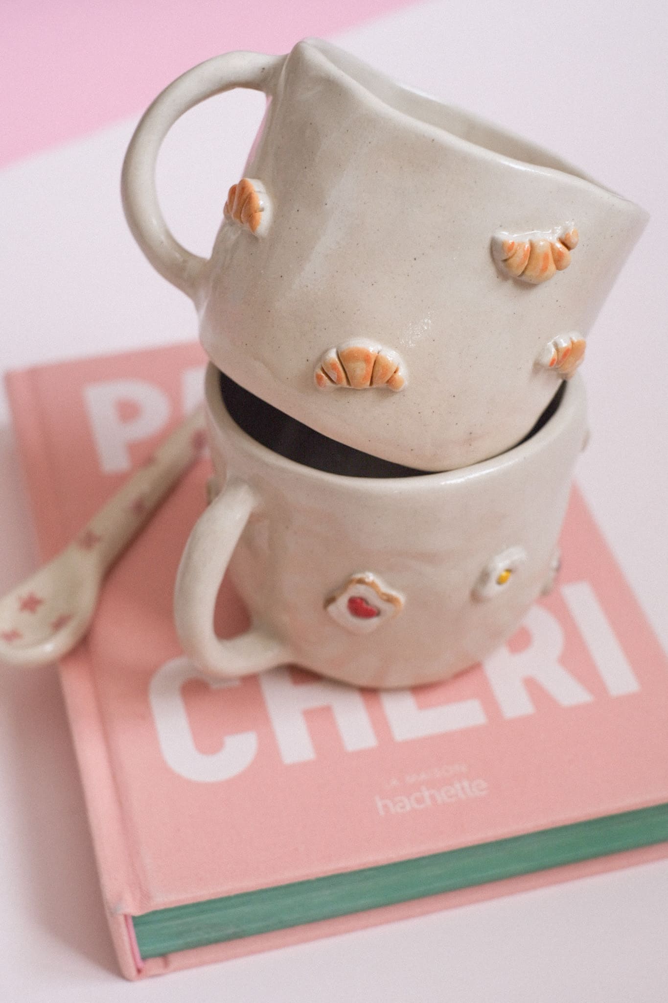 🥐 Mug artisanal Croissants du matin