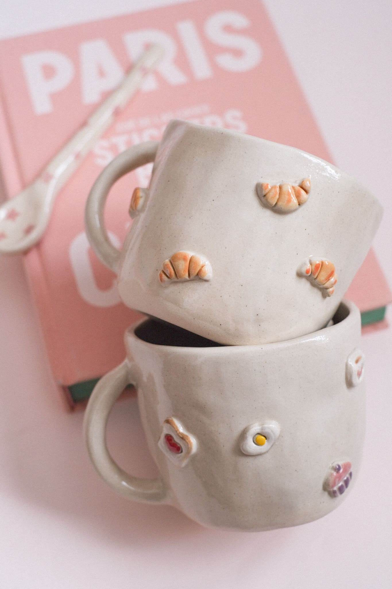 🥐 Mug artisanal Croissants du matin