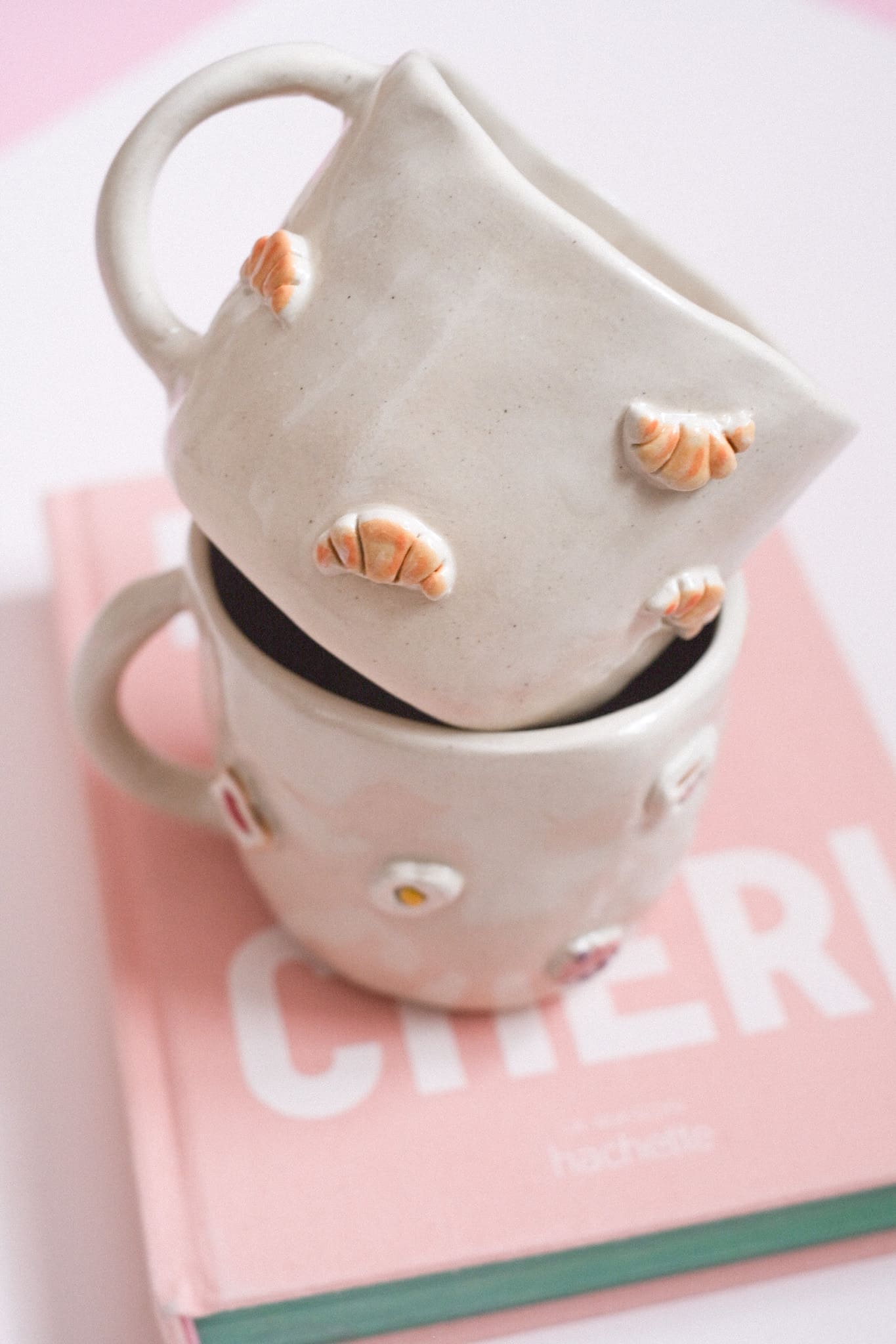 🥐 Mug artisanal Croissants du matin