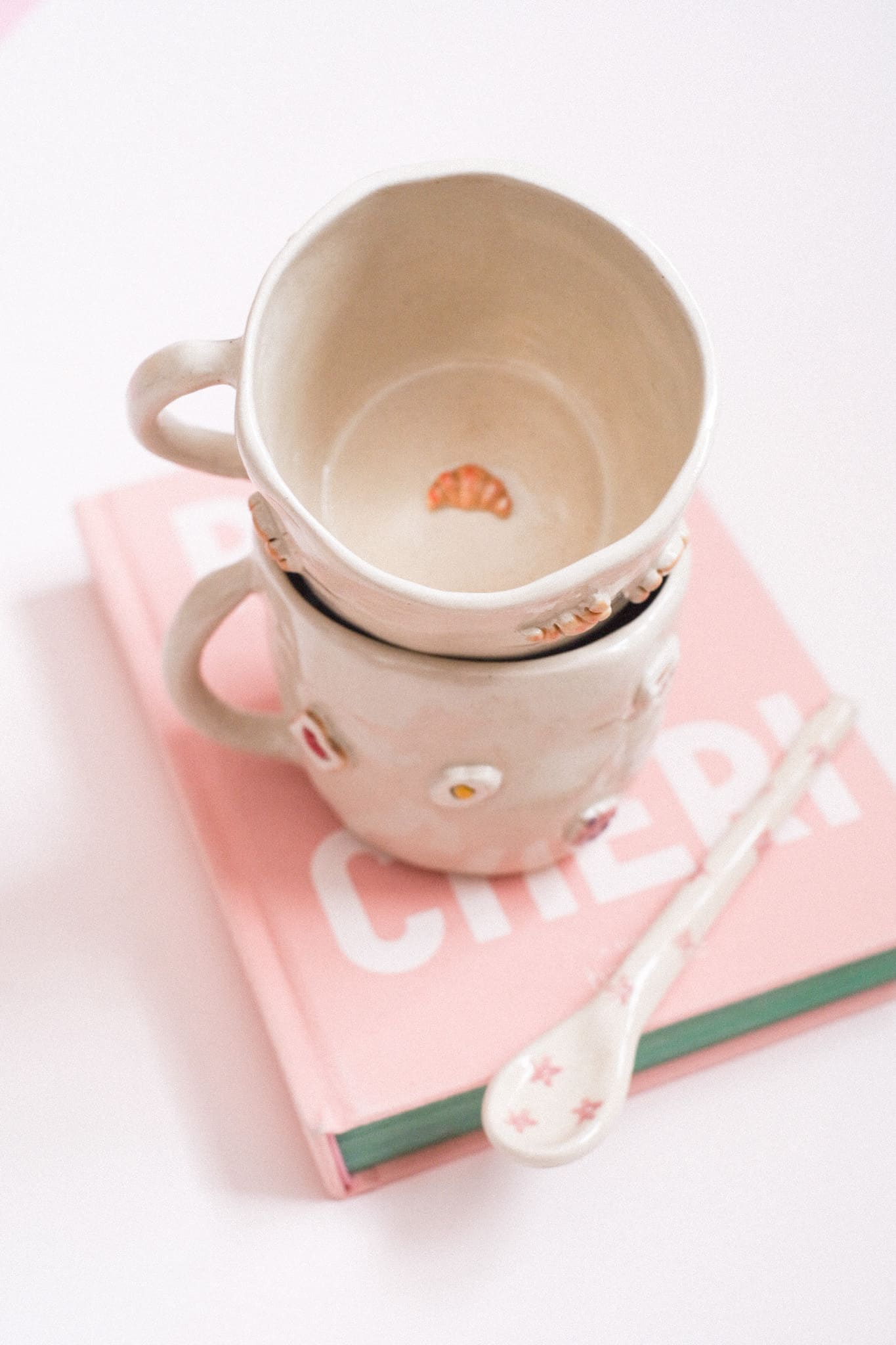 🥐 Mug artisanal Croissants du matin