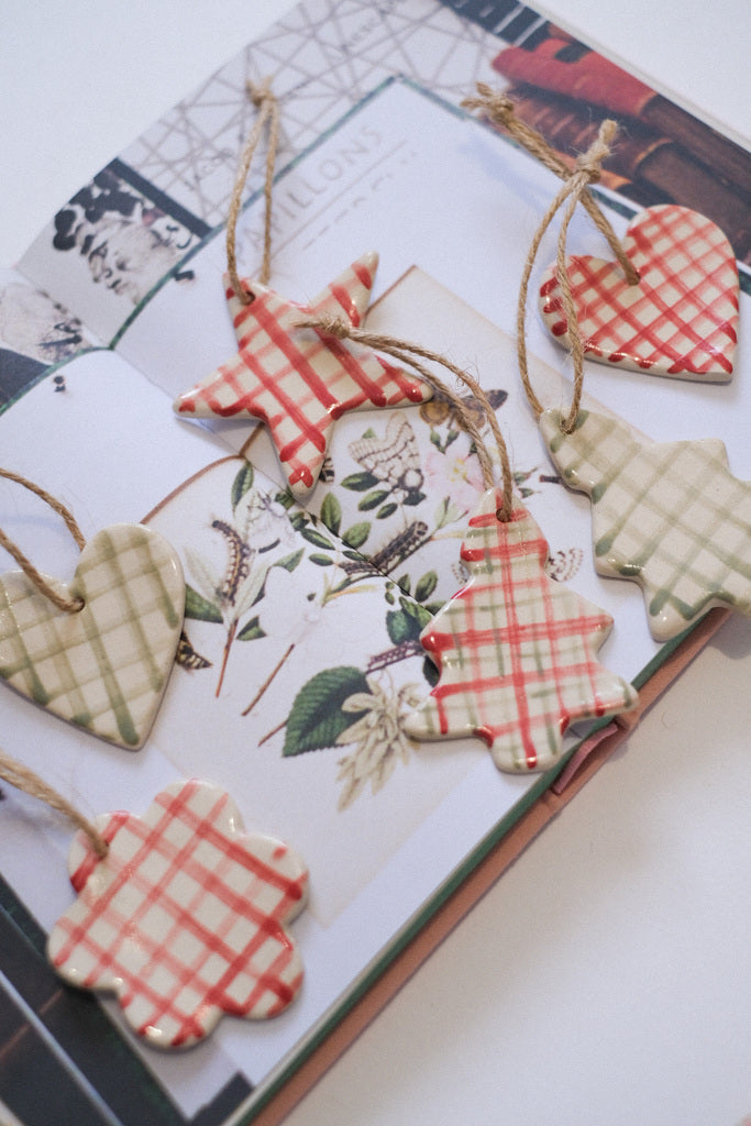 🎁 Décorations de Noël en grès