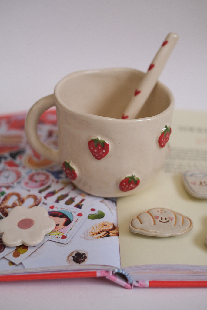 🍓 Mug en céramique fraises