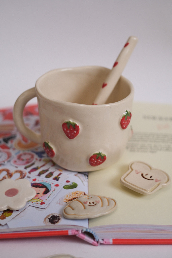 🍓 Mug en céramique fraises
