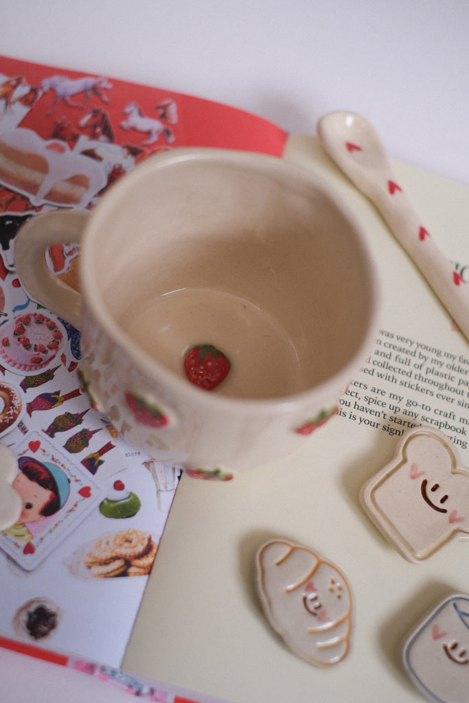 🍓 Mug en céramique fraises