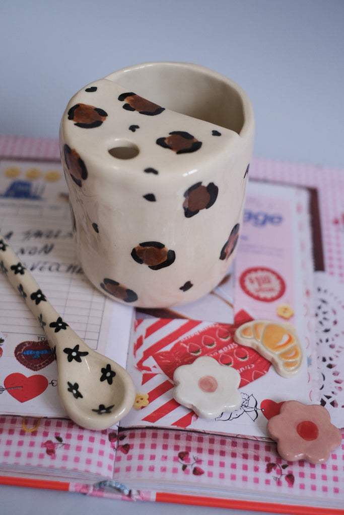 Travel mug – Motif léopard 🐆