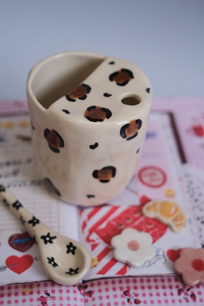 Travel mug – Motif léopard 🐆