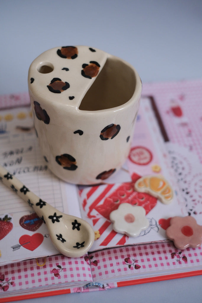 Travel mug – Motif léopard 🐆