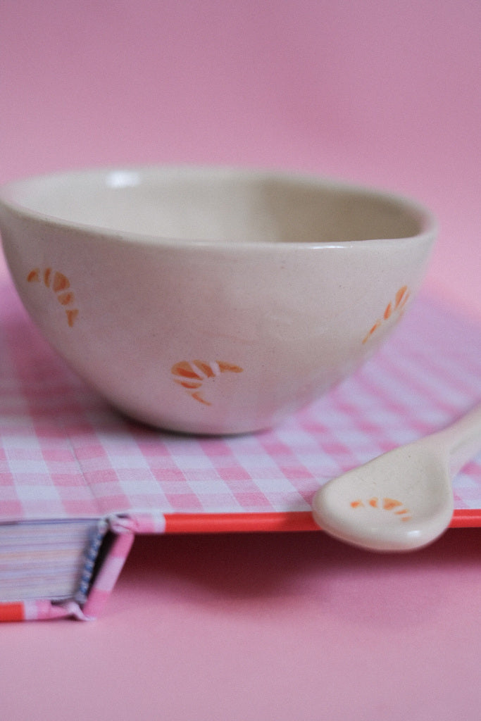 Petit bol “Croissant du matin” – Céramique artisanale